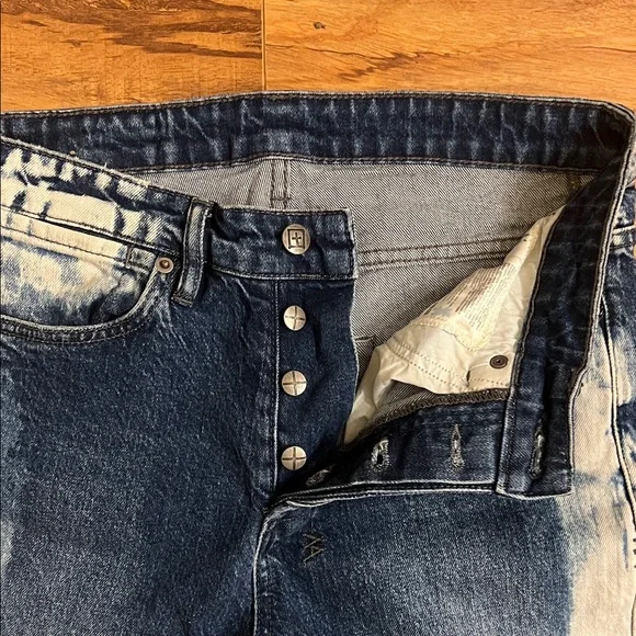 Ksubi Distressed Blue Skinny Jeans